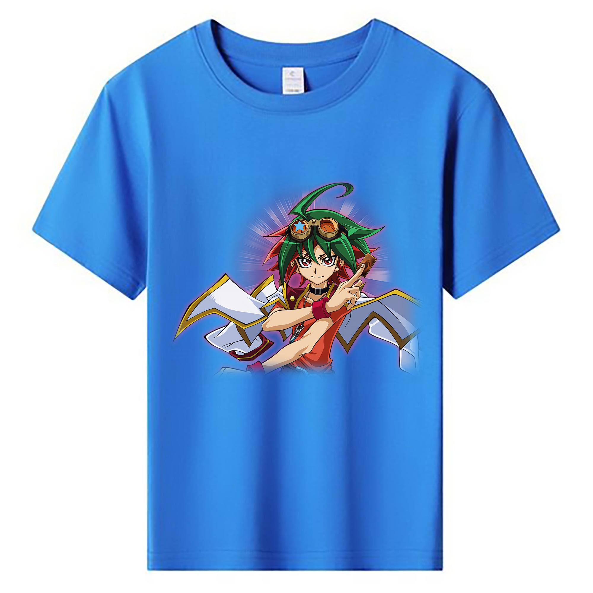 （画像用） 遊☆戯☆王 Yu-Gi-Oh! 綿100％キッズTシャツ（フロントプリント）